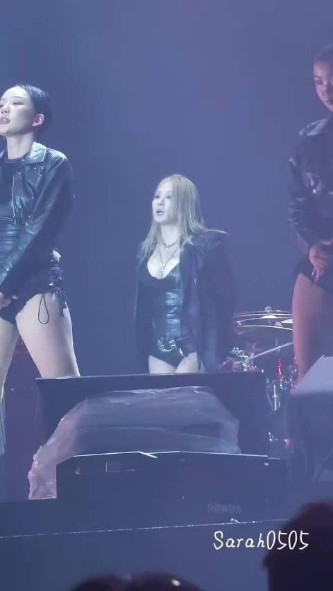 F1现场见到CL女王了，太sexy了