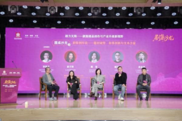 2025北京文化论坛“剧力无限——剧集精品创作与产业升级新视野”沙龙现场。主办方供图