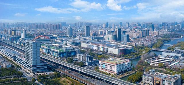 中国轻纺城全景 柯桥区委宣传部供图