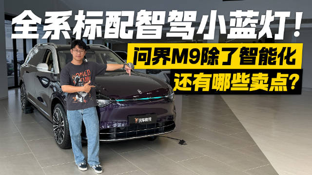 全系标配智驾小蓝灯！问界M9都有哪些卖点？