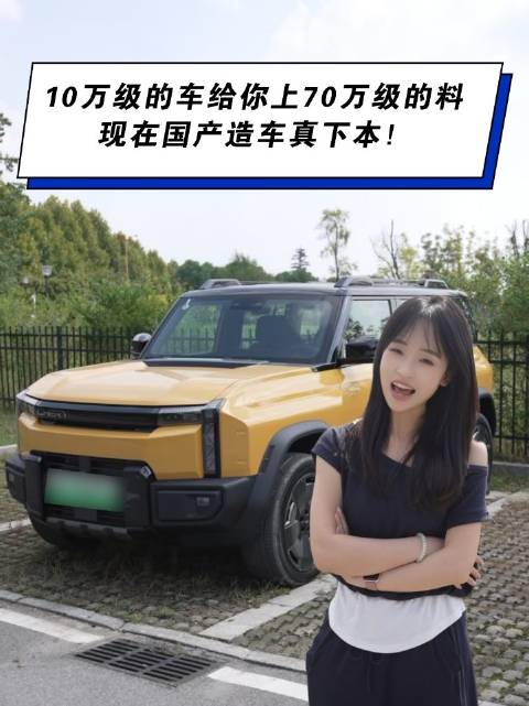 10万车和70万车一样用料？现在国产车真敢吹奇瑞汽车风云X3L上市