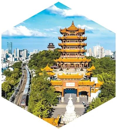 黄鹤楼。陈亮 摄