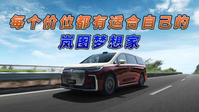 每个价位都有适合自己的岚图梦想家