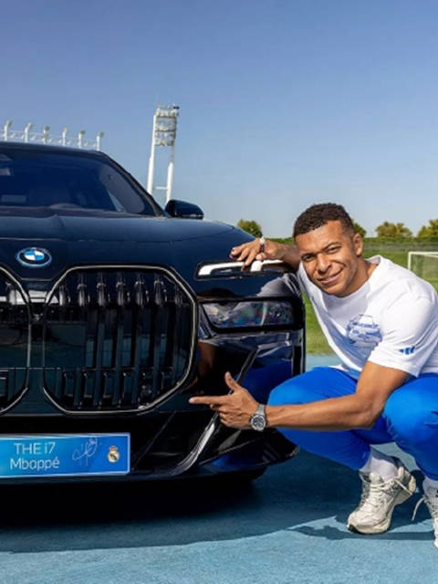 视频：皇马赞助商赠姆巴佩豪车，16万英镑新车却无驾照