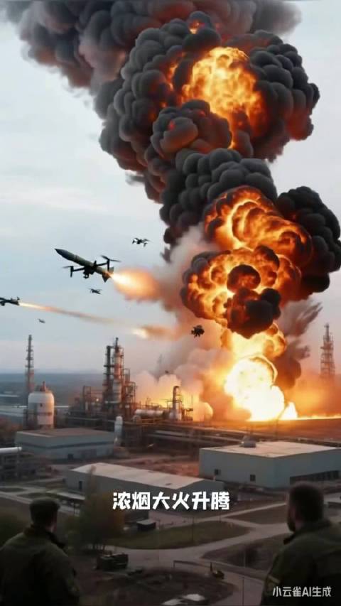 乌军无人机再袭俄炼油厂，伏尔加格勒州卢克石油厂遭年内第四次打击
