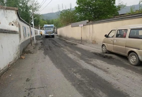 道路大修前。圖/「北京石景山」微信公眾號