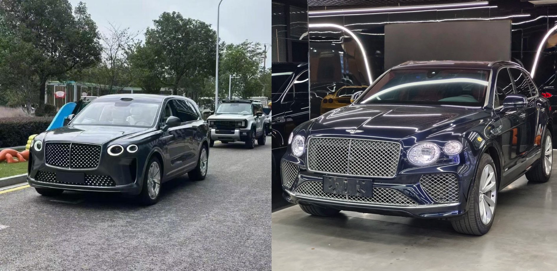 追觅第三款新车照曝光？一比一复刻宾利添越，网友吵翻天