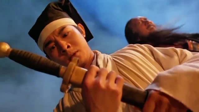 李连杰笑傲江湖里的轻功，剑气，招式，最接近我小时候看的武侠小说