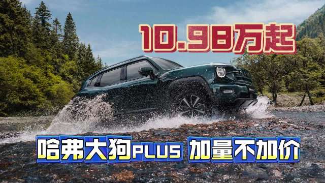 哈弗大狗PLUS上市，首款家庭泛越野中型SUV登场