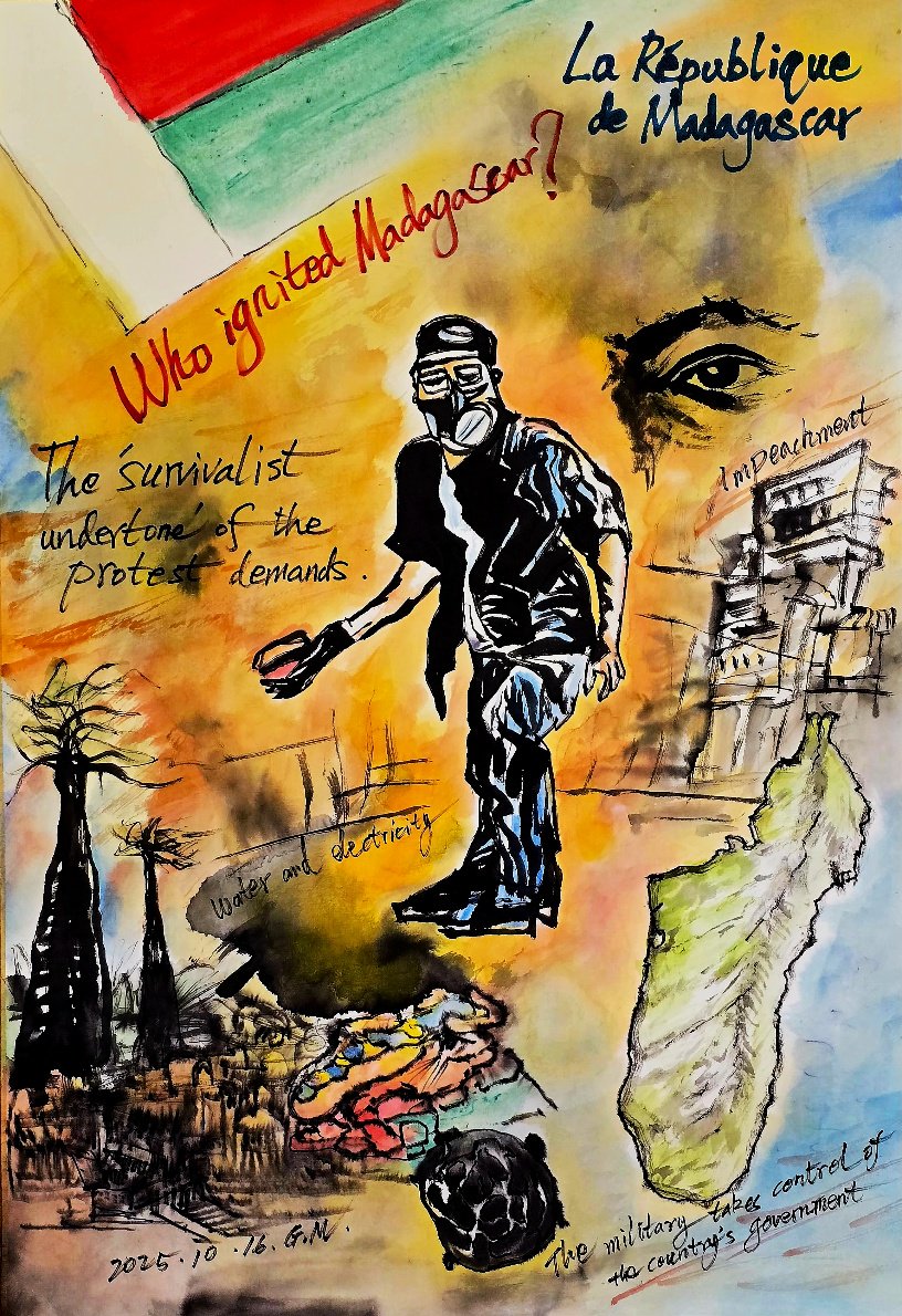 李公明｜一周画记：谁点燃了马达加斯加？