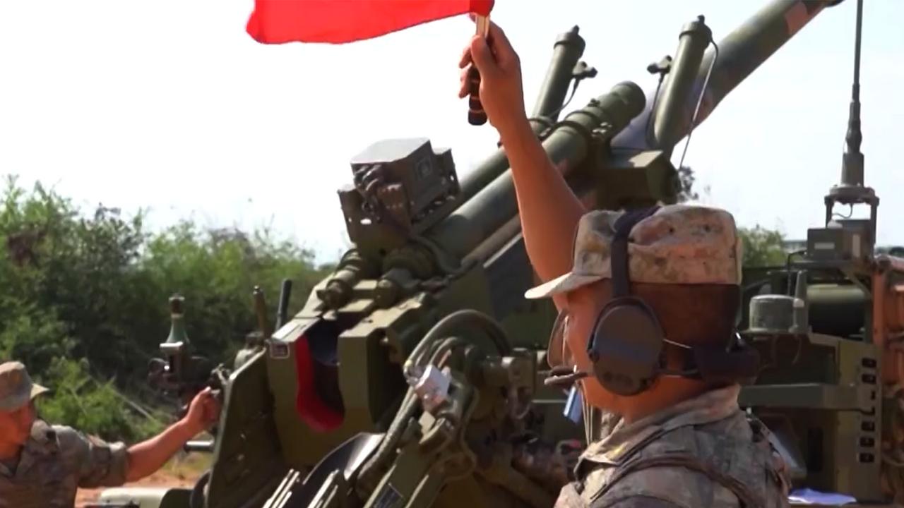 摧毁目标，限时50秒！陆军第72集团军某旅炮兵分队以考促训