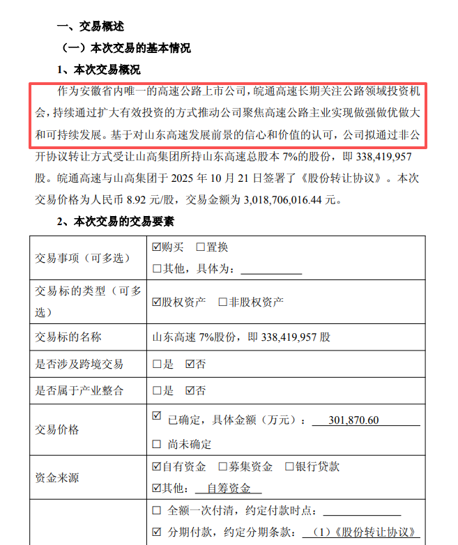 图片来源:皖通高速官网