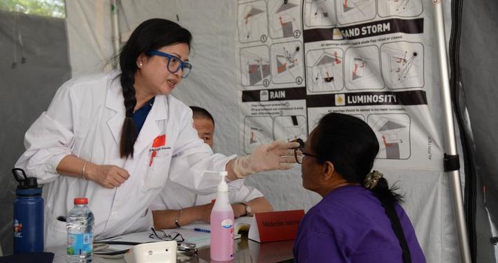 中国援马达加斯加医疗队开展义诊