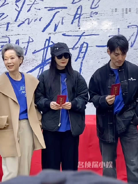 迪丽热巴新剧开机，与叶童严屹宽同框