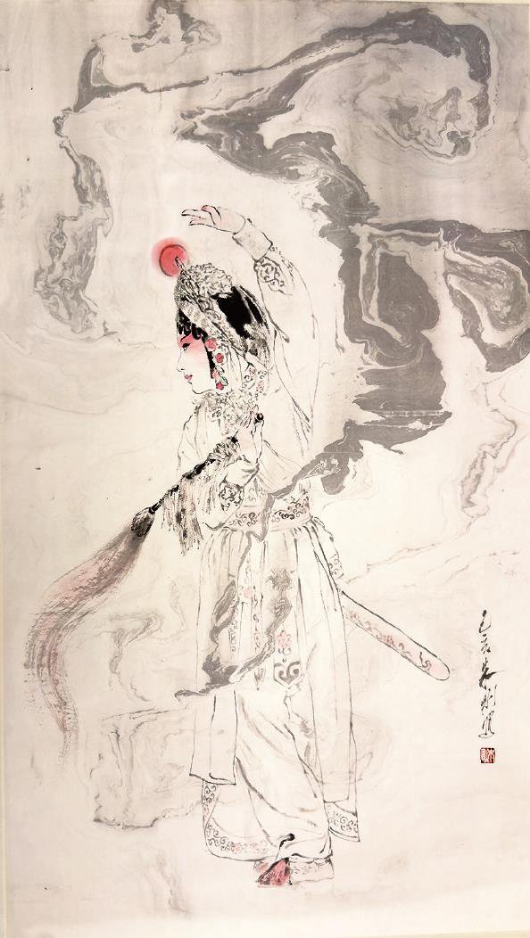 白蛇传（设色纸本）