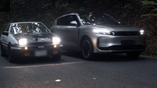 岚图FREE+纯电性能车挑战AE86，电磁悬架对决汽油经典
