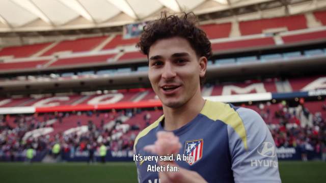 马竞球迷请求阿尔瓦雷斯为离世女儿献花，球星暖心实现愿望