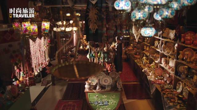 韩雪现身义乌拍摄《时尚旅游》封面