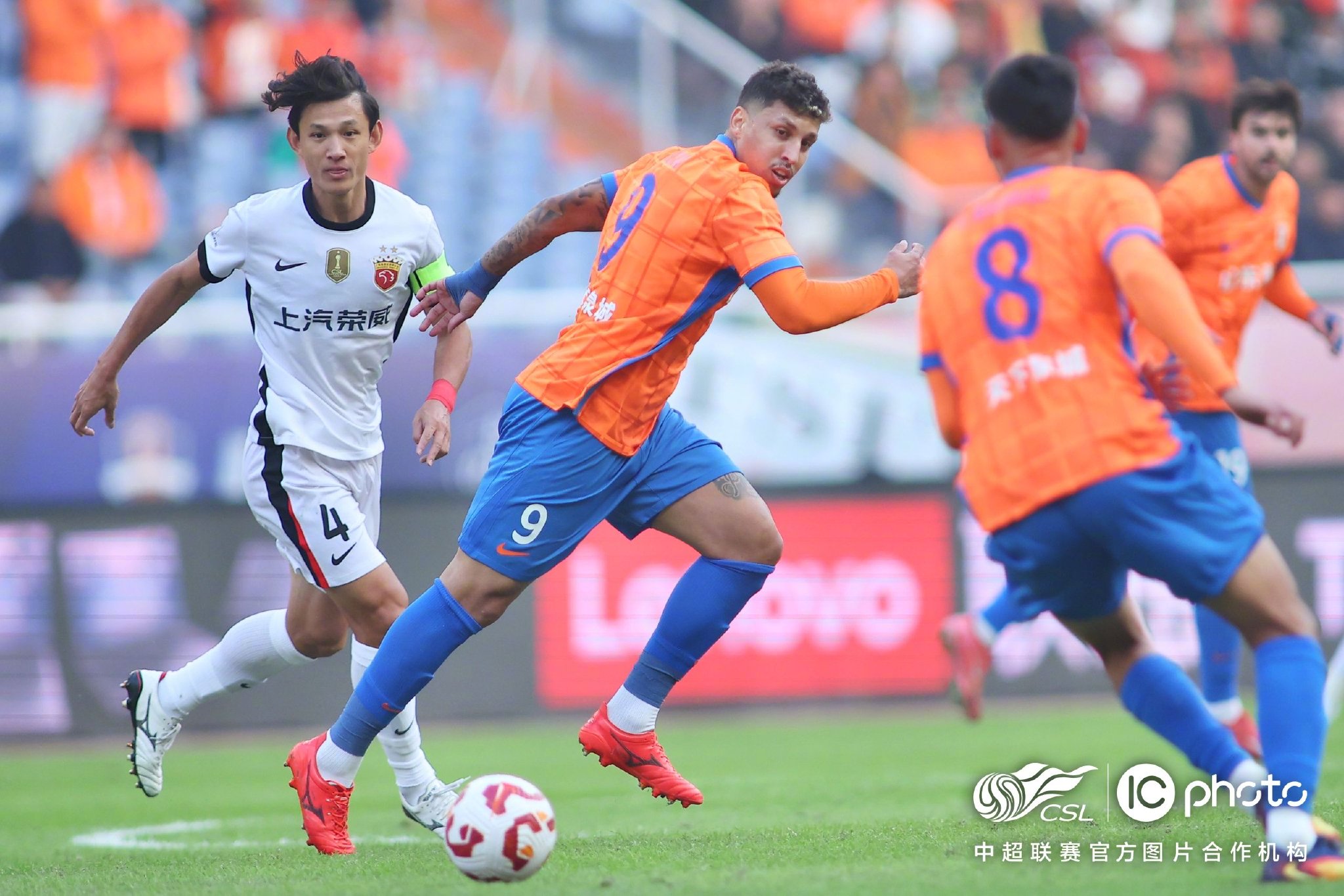 克雷桑连续5轮参与进球，中超生涯参与80球仅次于武磊