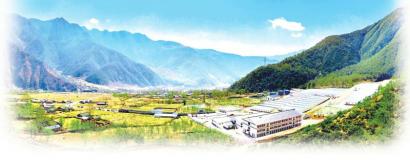 　　铁骑力士集团与凉山州喜德县政府共建的30万头生猪现代循环养殖扩繁场。