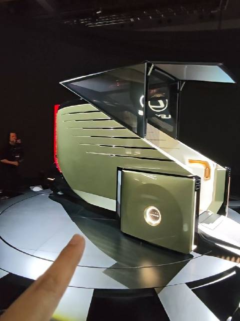 雷克萨斯发布LS微型概念车，2025年亮相日本移动出行展