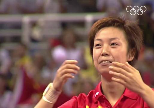 张怡宁谈香港总决赛混双项目，称对运动员体能要求大