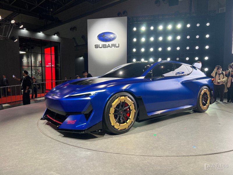 2025东京车展 斯巴鲁概念车Performance-E STI Concept亮相
