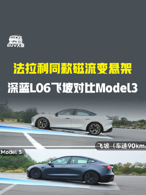 深蓝L06预售价13.99万，搭载法拉利同款悬架对比Model3