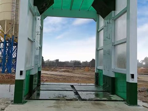 全自动龙门洗车机：高效智能的车辆清洁新选择