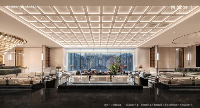 西派海上实景图