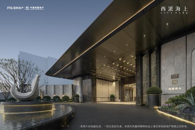 西派海上实景图