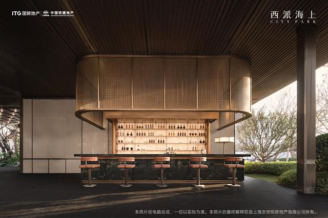 西派海上实景图