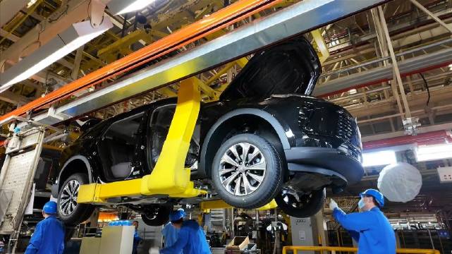 上汽通用东岳基地展现绿色智造，工业游成烟台新名片