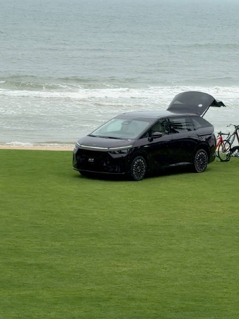 小鹏X9增程版新增的两个配色 比之前主打的金色好看多了