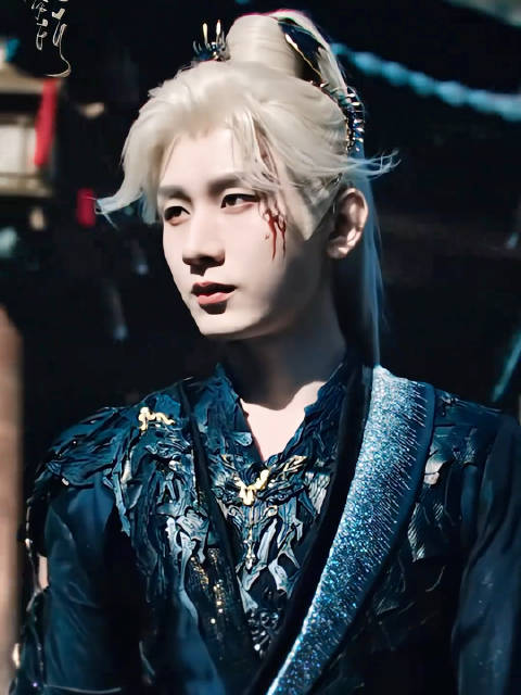 这个白发简直太帅了