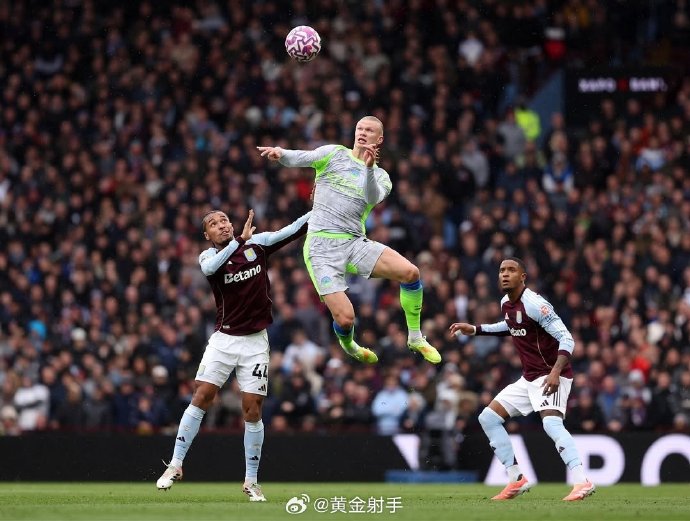 曼城队内英超争顶排行，哈兰德迪亚斯并列榜首