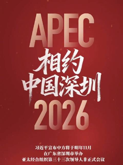 2026年APEC相约中国深圳|深圳市|亚太经合组织|广东省|人民日报_新浪新闻