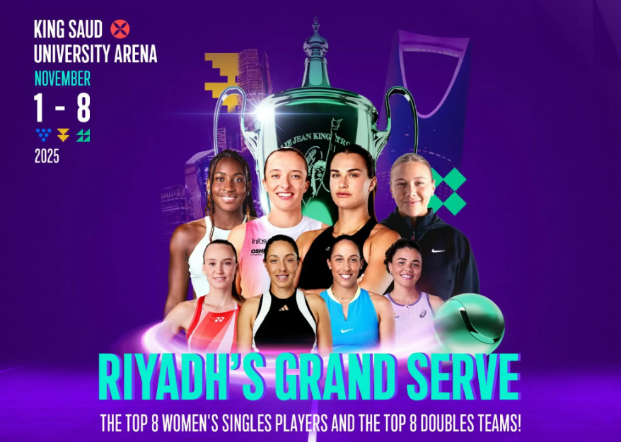 WTA年终首日：2大满贯冠军横扫 赢球赚487万奖金