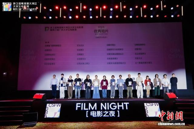 优秀短片名单揭晓。电影周组委会 供图