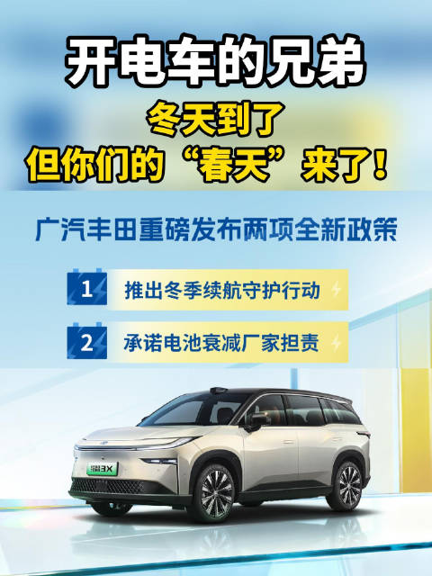 广汽丰田推出电池衰减厂家担责政策，铂智3X月销量破万
