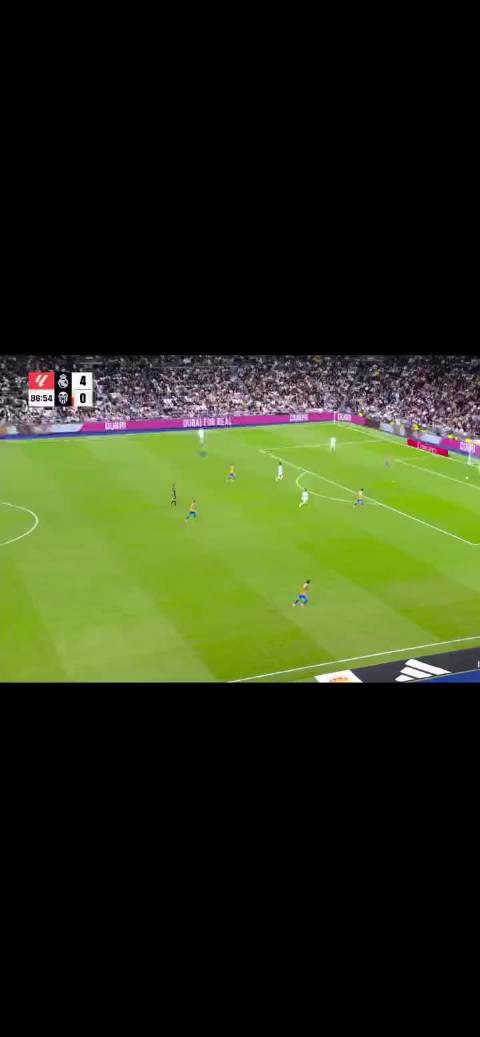 皇马9号恩德里克还真有大罗的样子