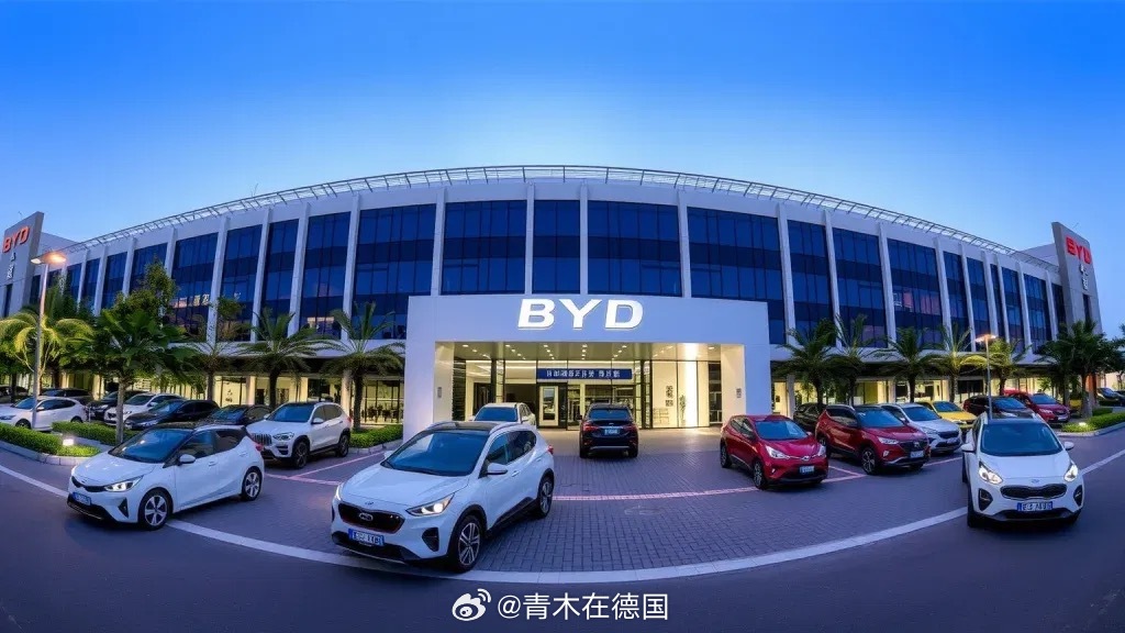 比亚迪德国门店激增至63家，2026年将达300家