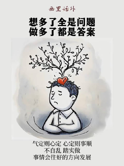 画里话外 │ 想多了全是问题，做多了都是答案