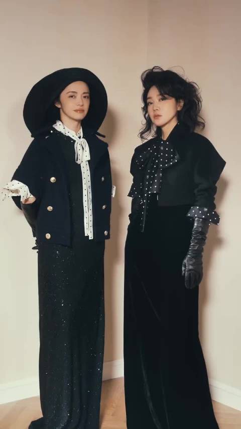 闫妮姚晨二十年后再合体拍嘉人封面