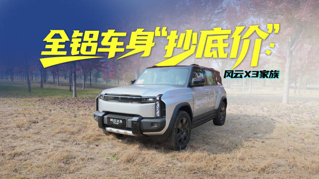 视频：风云X3家族：8万块买全铝方盒子，13万4.7秒破百？