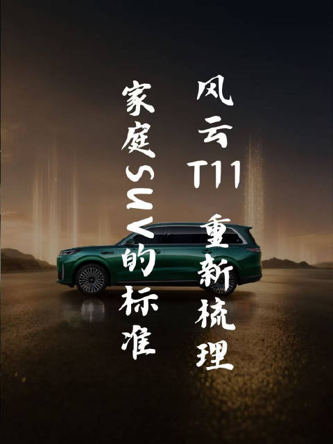 风云T11上市，家庭SUV能力成行业标线
