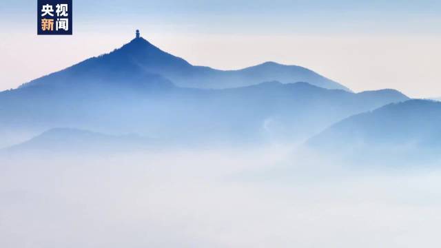 安徽出現(xiàn)天然水墨風(fēng)景