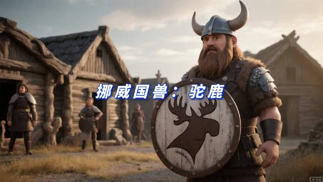 挪威象征驼鹿的森林生存与现代挑战