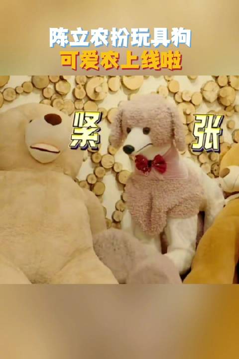 扮玩具狗超可爱