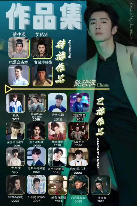 陈哲远出道十周年，从青涩少年到实力演员